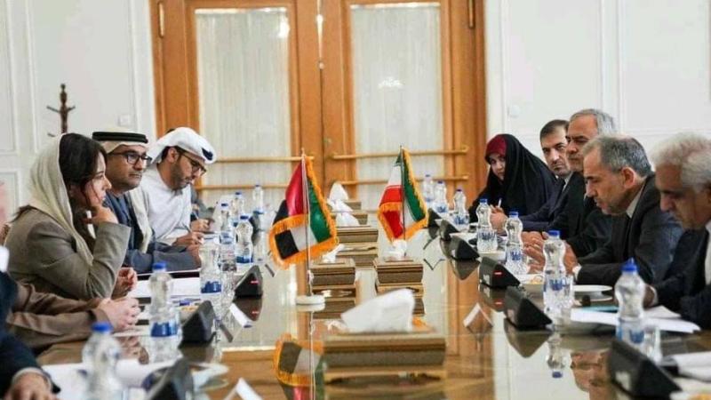 الإمارات وإيران تستأنفان الحوار السياسي في طهران