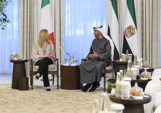 خلال اجتماع لقادة البلدين.. الإمارات وإيطاليا تعلنان ارتقاء علاقاتهما إلى "شراكة استراتيجية"