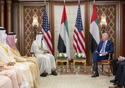 على هامش قمة جدة.. رئيس الدولة يبحث مع بايدن تعزيز العلاقات الاستراتيجية