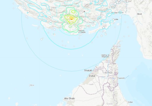 "الوطني للأرصاد" يعلن رصد زلزالا جنوب إيران ولا تأثير على الدولة