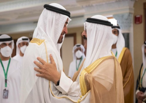 رئيس الدولة: أتمنى لأخي الشيخ مشعل الأحمد التوفيق والسداد في قيادة دولة الكويت