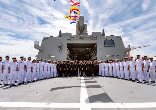 الإمارات تتسلم ثاني سفينة حربية فرنسية