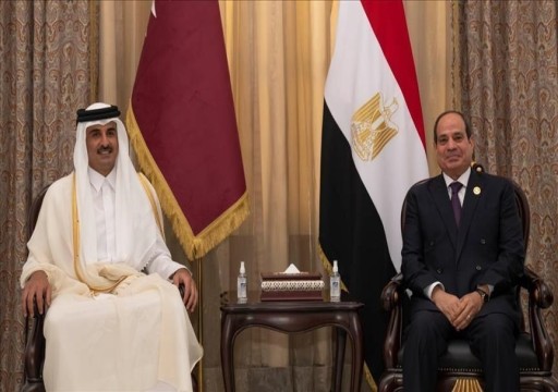 الأولى منذ سنوات.. أمير قطر يزور مصر