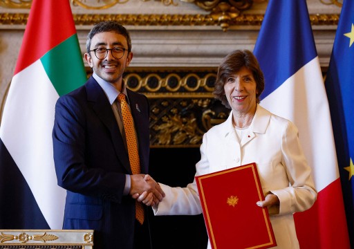 الإمارات وفرنسا توقعان عشر اتفاقيات ومذكرات تفاهم على هامش زيارة رئيس الدولة