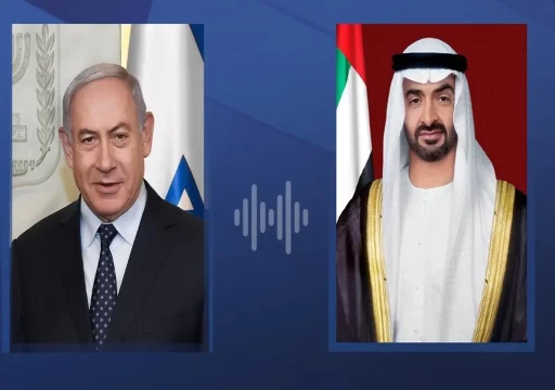 رئيس الدولة يبحث مع نتنياهو العلاقات بين أبوظبي و "تل أبيب"