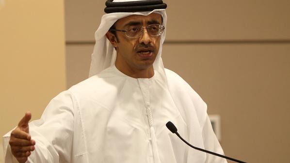 عبدالله بن زايد: مؤتمر"تغير المناخ" تقدير دولي لدور الإمارات الريادي
