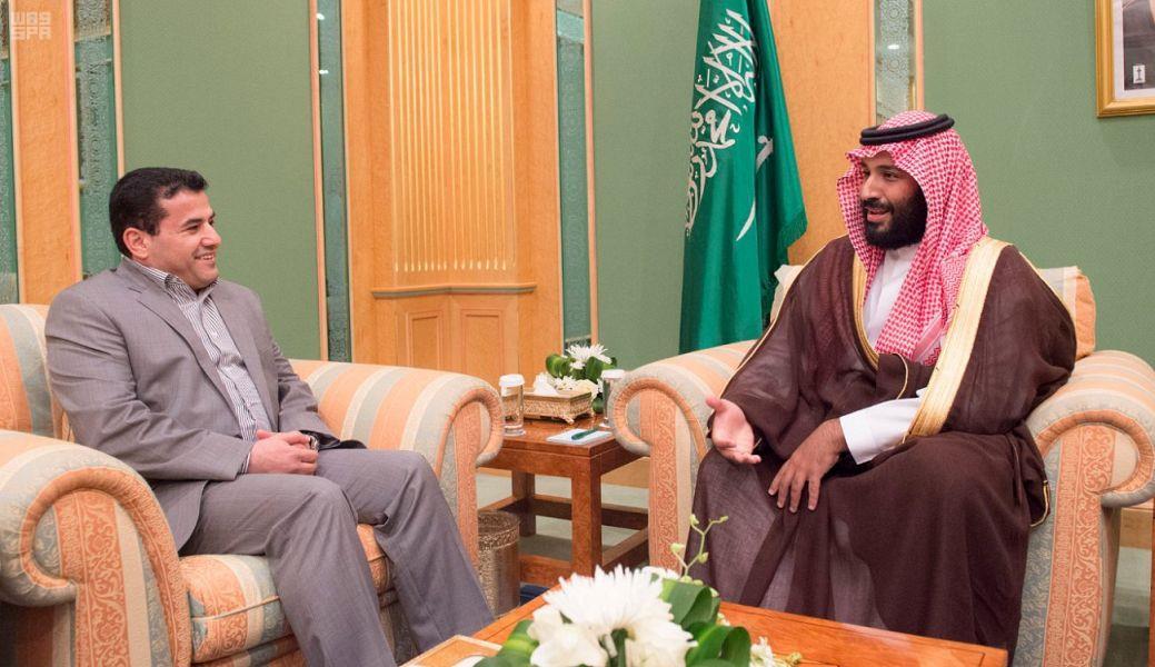 بن سلمان يبحث مع قيادي بالحشد الشعبي العراق "مكافحة الإرهاب"