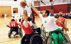 فوز منتخب الإمارات على السعودية في بطولة السلة للمعاقين